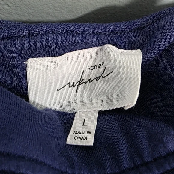 Blue Colorblock Maxi Dress - Picture 4 of 4